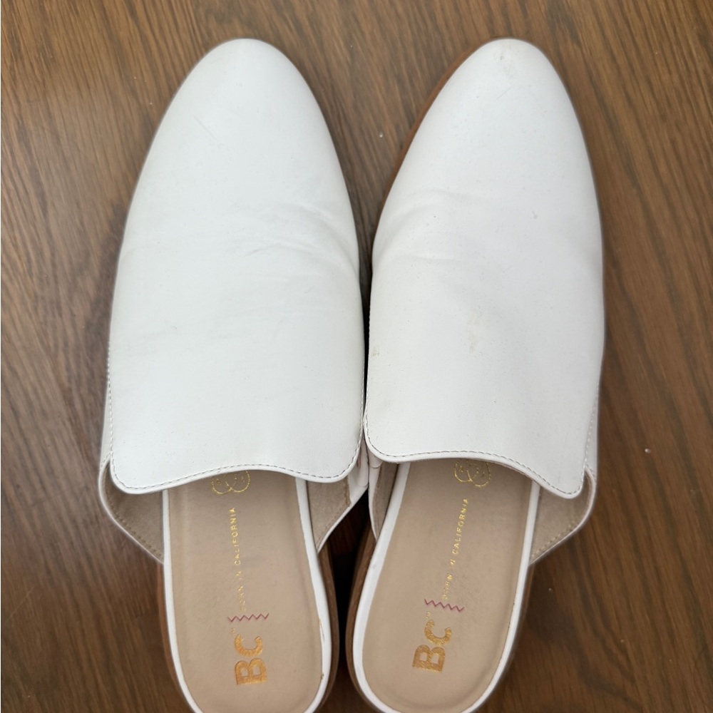 Women's White Free People Mule